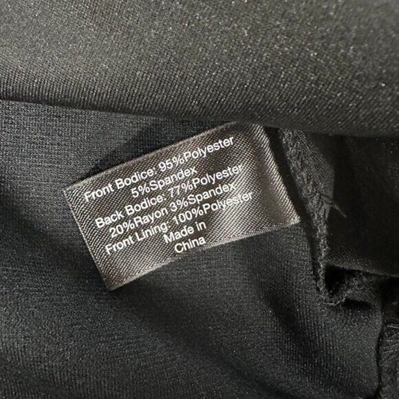 Lane Bryant Plus Size 26 Faux Leather Embellished Sleeveless Blouse Peplum Black - Picture 6 of 8